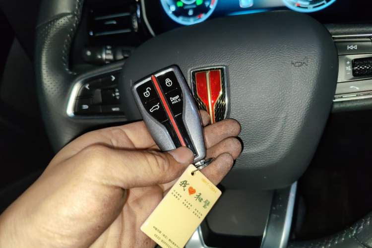 Used Hongqi HS5 2022 Facelifted Version 2.0T Smart Connect Flagship All-Wheel-Drive Edition Vehicle Key