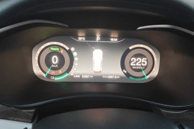 Used BAIC Beijing EU5 2018 R500 Smart Edition Instrument Cluster