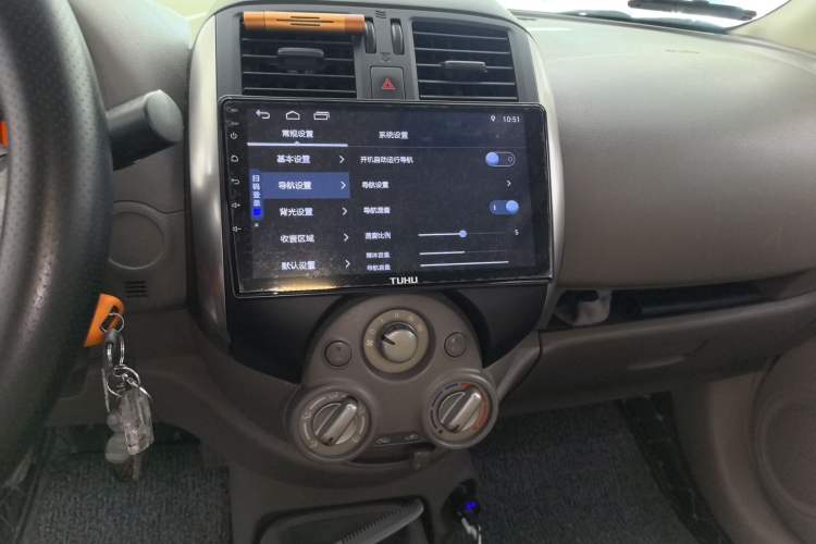 Used Nissan Sunny 2011 1.5XE Manual Comfort Edition Audio And AC Panel