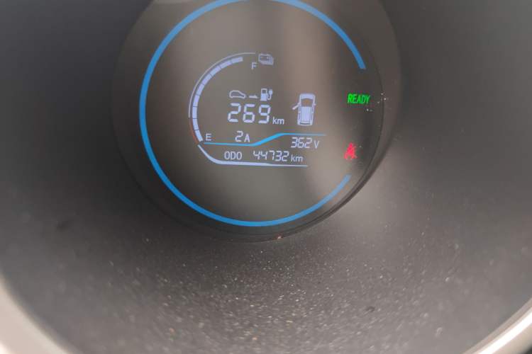 Used ORA Black Cat 2022 301km "Cute Pet" Version – Lithium Iron Phosphate Odometer Close Up