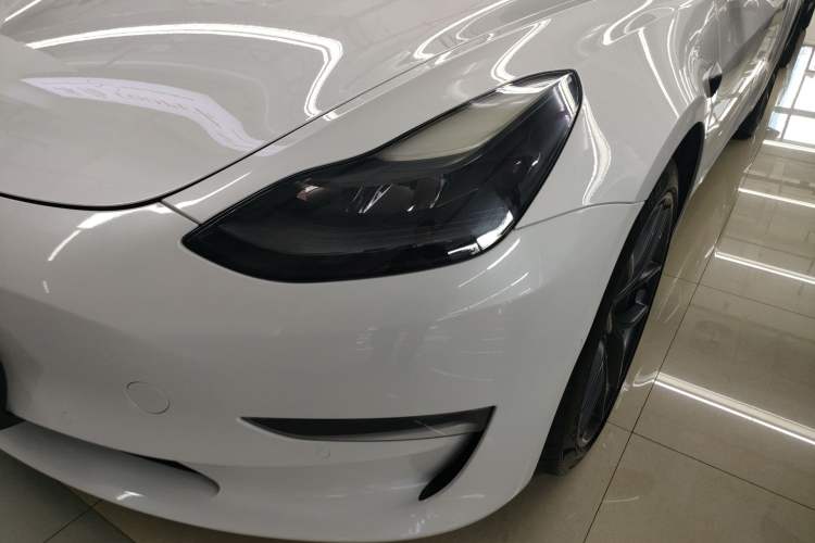 Used Tesla Model 3 2021 Performance High-Performance All-Wheel-Drive Version Left Front Headlight