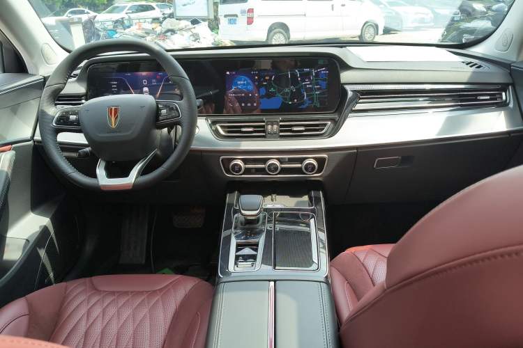 Used Hongqi HS5 2023 2.0T Qixiang Pro Edition Center Console