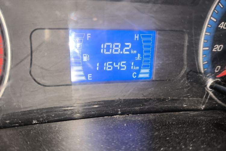 Used CHANGAN KAICHENG Shenqi F30 2020 1.5L Elite Edition China VI Standard Double-Cab Long Wheelbase DAM15KL Odometer Close Up