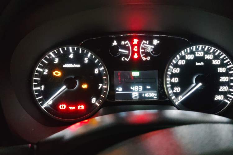 Used Nissan Sylphy 2019 1.6XV CVT Smart Connect Luxury Edition China VI Standard Instrument Cluster