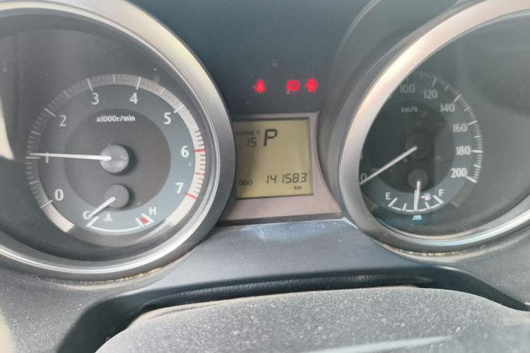 Used Toyota Prado 2016 2.7L Automatic Standard Edition Odometer Close Up