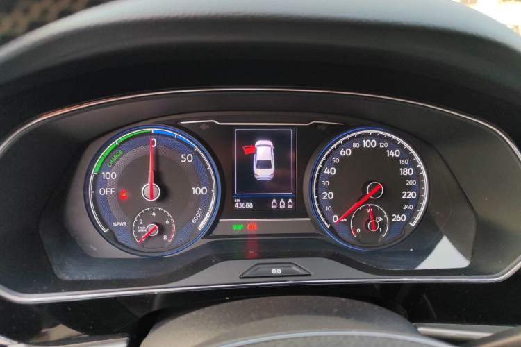 Used Volkswagen Passat New Energy 2020 430 PHEV Hybrid Elite Edition China VI Standard Instrument Cluster