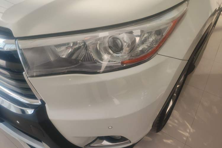 Used Toyota Highlander 2017 2.0T Four-Wheel Drive Luxury Edition 7 Seats Left Front Headlight