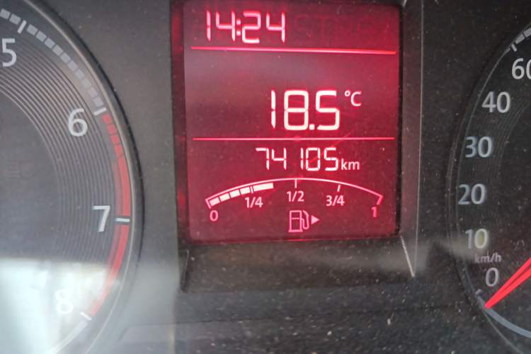 Used Volkswagen Santana 2021 1.5L Manual Fashion Edition Odometer Close Up