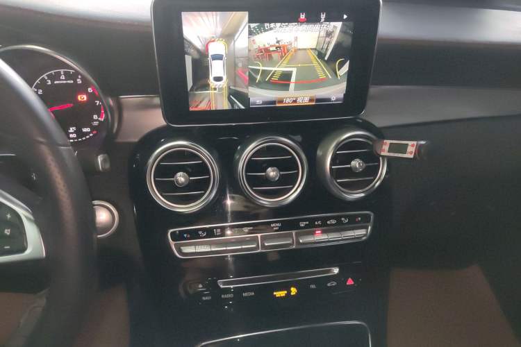 Used Mercedes-Benz GLC Coupe AMG 2017 AMG GLC 43 4MATIC Coupe SUV Audio And AC Panel