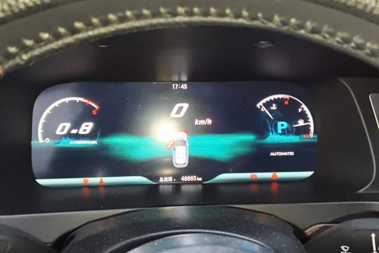 Used Zotye T600 2016 Sport Edition 2.0T DCT Luxury Model Instrument Cluster