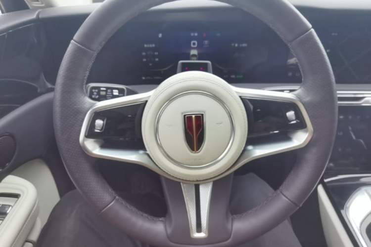 Used Hongqi E-HS9 2021 510 km Range Flagway Edition Six Seats Steering Wheel