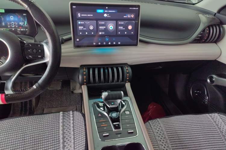 Used BYD Yuan PLUS 2023 Champion Edition 510KM Superior Model Audio And AC Panel