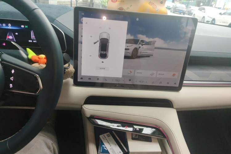 Used Zeekr 001 2022 Long-Range Dual-Motor WE Edition Audio And AC Panel