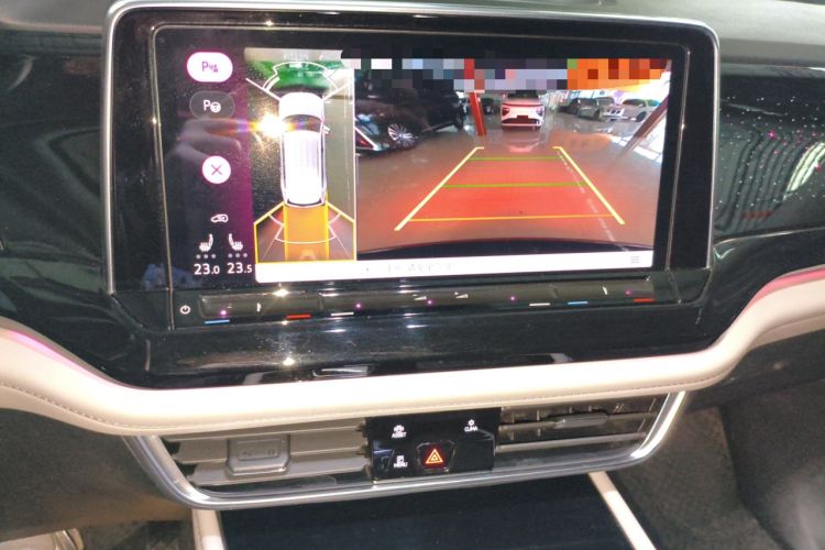 Used Volkswagen Teramont 2023 380TSI Four-Wheel Drive Prestige Luxury Edition Audio And AC Panel