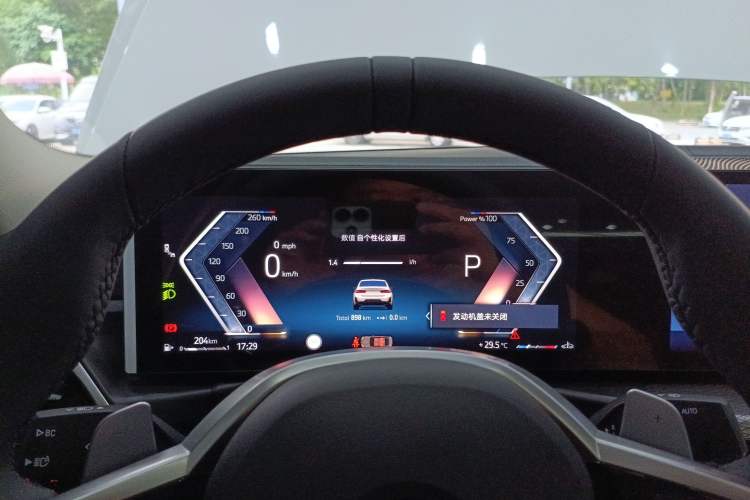 Used BMW 3 Series 2025 330Li M Sport Shadowline Package Instrument Cluster