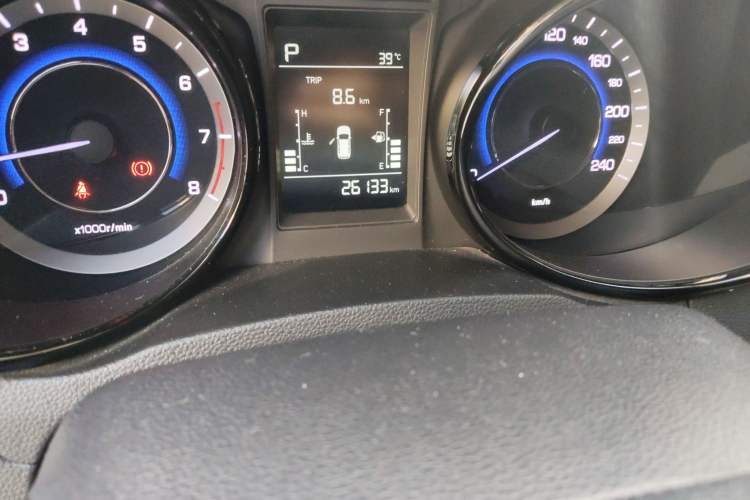 Used CHANGAN CS15 2016 1.5L Automatic Luxury Edition Odometer Close Up