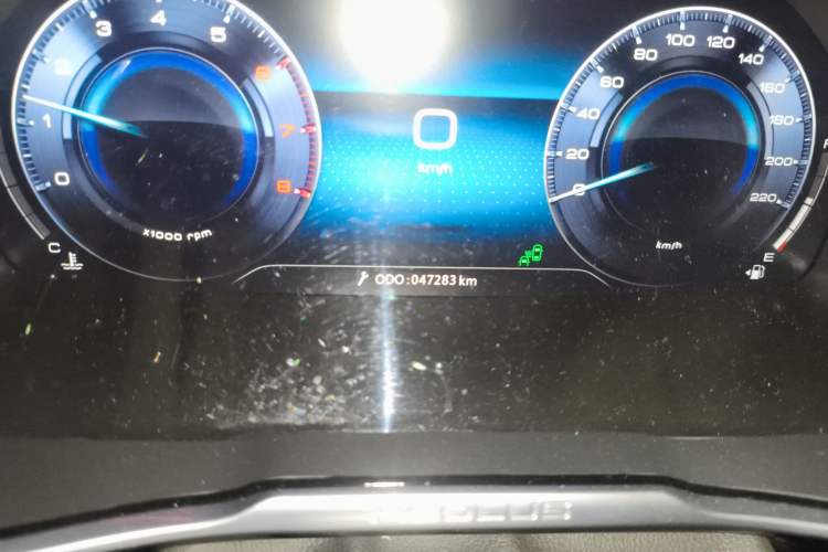 Used Dongfeng Aeolus AX7 2022 Mach Edition 1.5T DCT DF51 Odometer Close Up