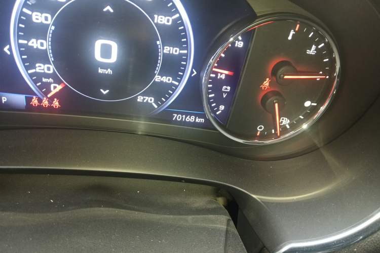 Used Chevrolet Malibu XL 2019 535T CVT RuiLian Edition Odometer Close Up