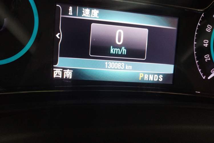 Used Buick LaCrosse 2013 2.0T SIDI Smart Luxury Flagship Edition Odometer Close Up