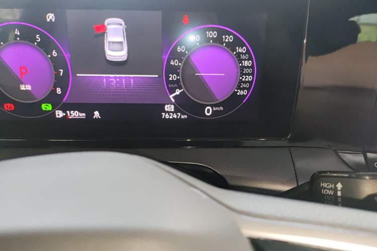 Used Volkswagen Lamando 2022 Lavida L 280TSI DSG Cool & Spicy Edition Odometer Close Up