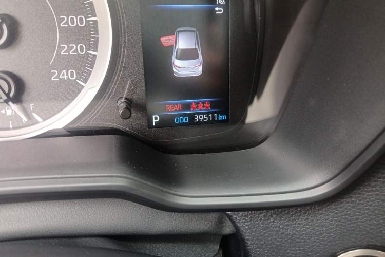 Used Toyota Corolla 2021 1.2T S-CVT Pioneer PLUS Edition Odometer Close Up