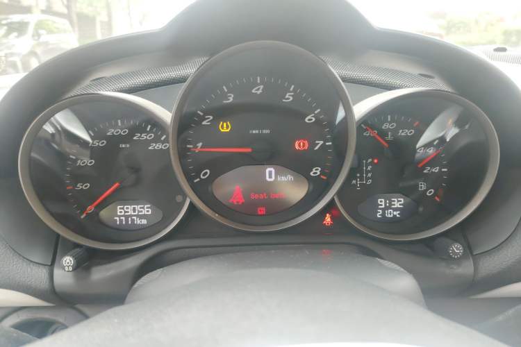 Used Porsche Cayman 2012 Cayman Black Edition 2.9L Instrument Cluster