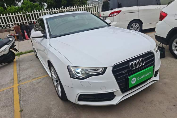 Used Audi A5 2014 Sportback 45 TFSI quattro Front Right 45 Deg