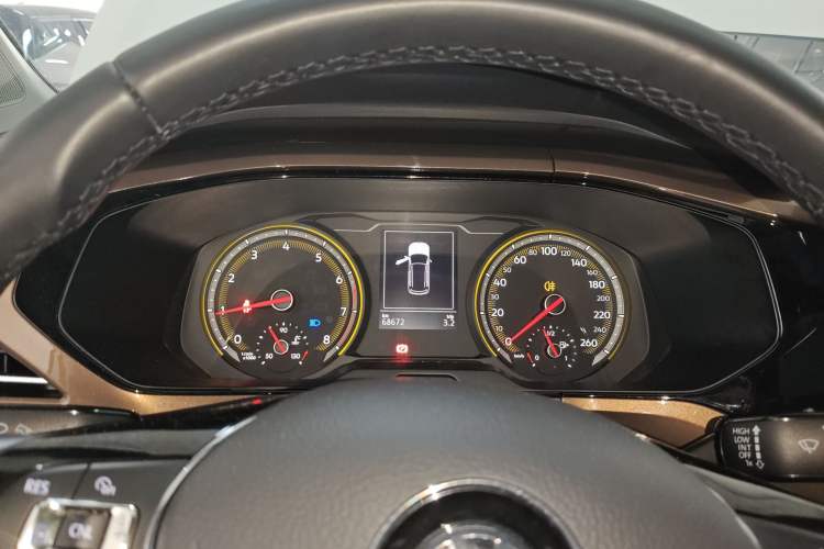 Used Volkswagen Tharu 2019 280TSI Two-Wheel Drive Luxury Version China VI Standard Instrument Cluster