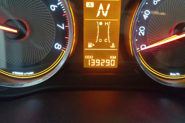 Used Chevrolet Sail 2018 Sail 3 1.3L AMT Ideal Edition Odometer Close Up