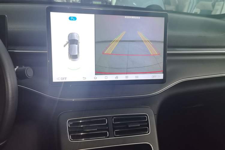 Used BYD Destroyer 05 2023 Champion Edition DM-i 55KM Luxury Model Audio And AC Panel