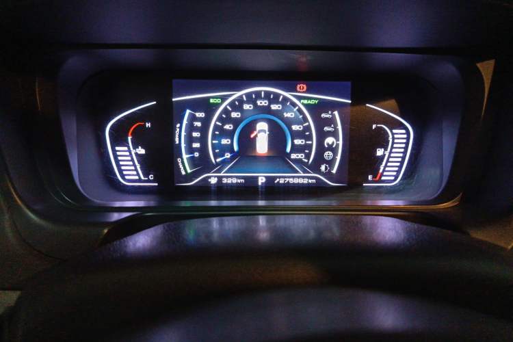 Used Dongfeng Aeolus E70 2018 Super-Intelligent Edition Odometer Close Up