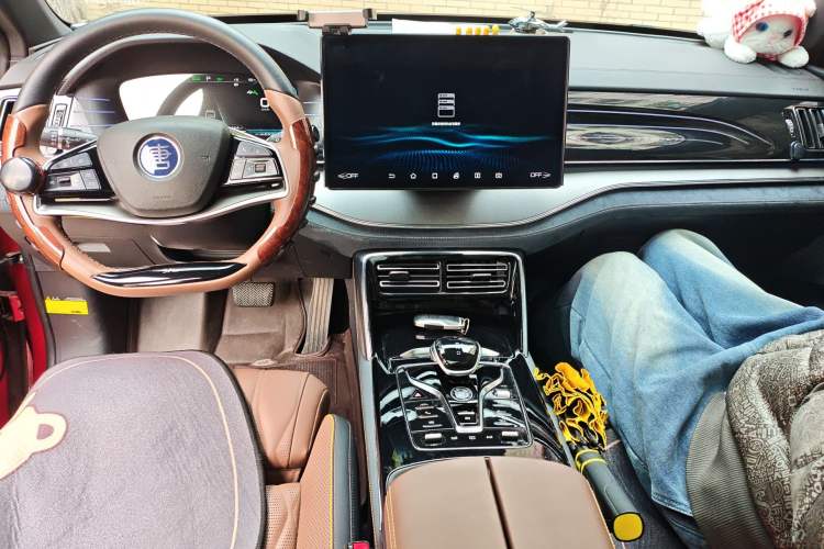 Used BYD Tang New Energy 2021 DM 2.0T Four-Wheel Drive High-Performance Flagship Model Audio And AC Panel