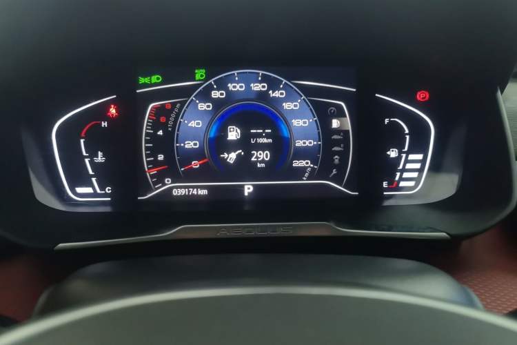 Used Dongfeng Aeolus Yixuan 2021 230T Automatic Hunter Edition Instrument Cluster