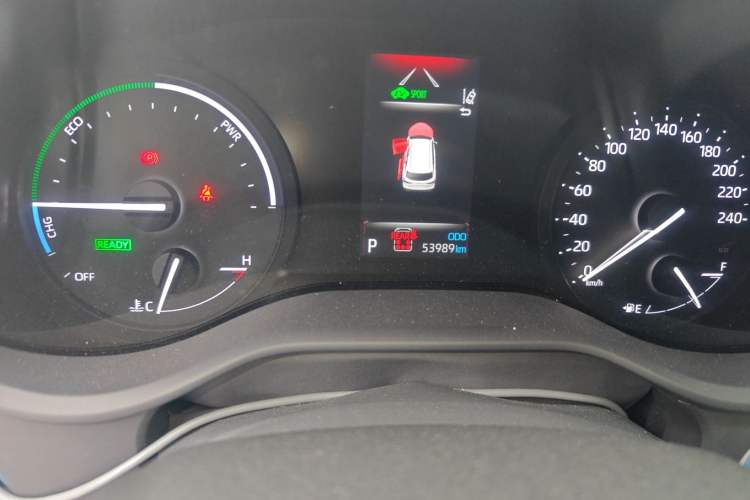 Used Toyota SIENNA 2023 2.5L Hybrid Comfort Edition Odometer Close Up