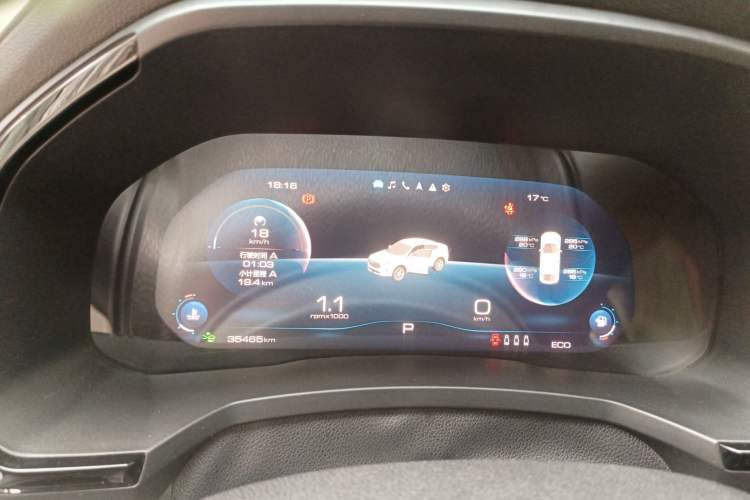 Used Haval F7x 2021 2.0T All-Wheel-Drive Intelligent Performance Version Instrument Cluster