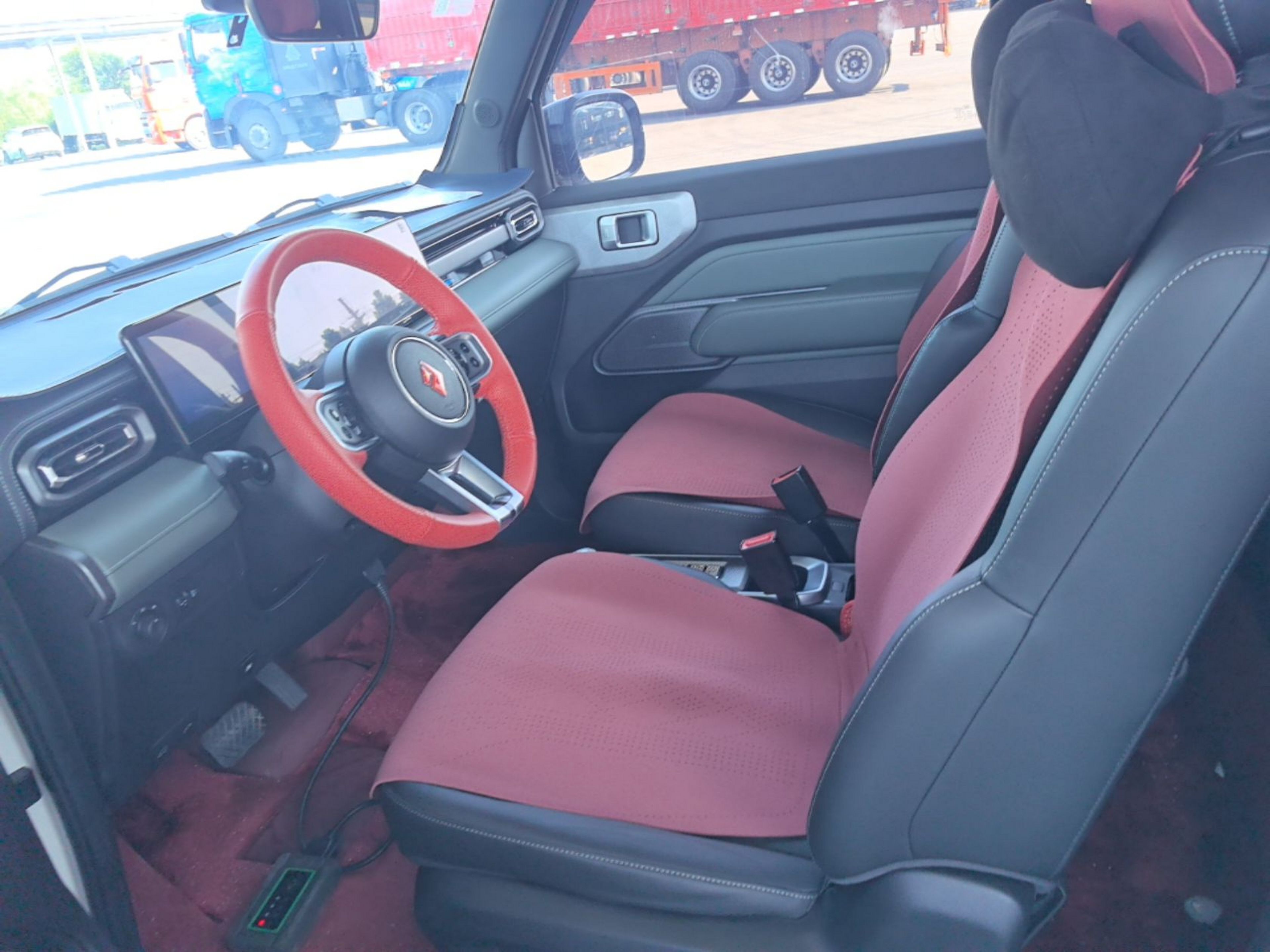 Avant de la voiture