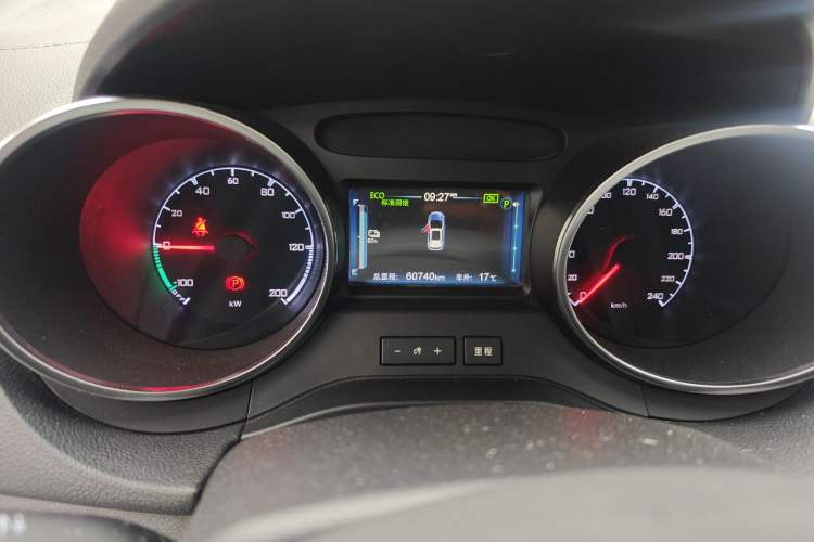 Used BYD Yuan New Energy 2018 EV360 Smart Connect Cool Edition Instrument Cluster