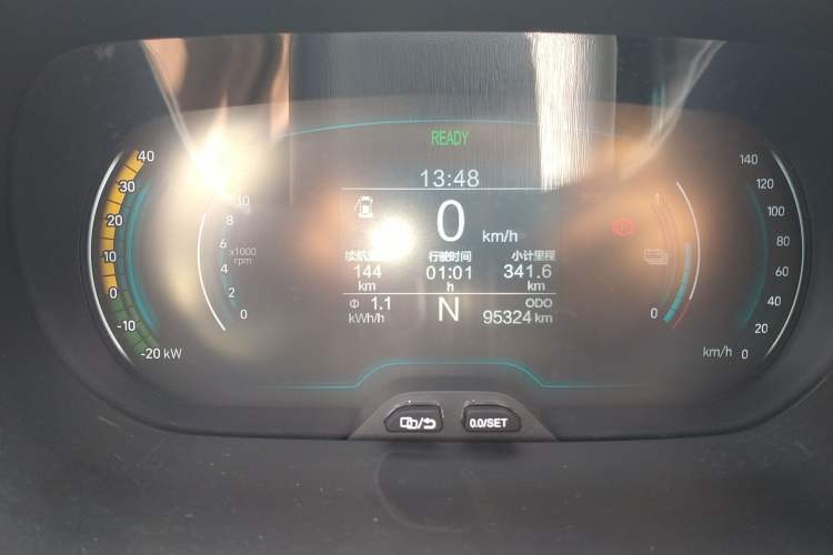 Used Chery QQ Little Ant 2021 200 000-Yuan Ant Fan Edition Talent Version NMC Battery 301 km Instrument Cluster