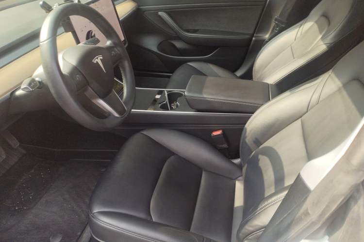 Used Tesla Model 3 2019 Standard Range Rear-Wheel Drive Upgraded Version (52 kWh) Left Front Seat