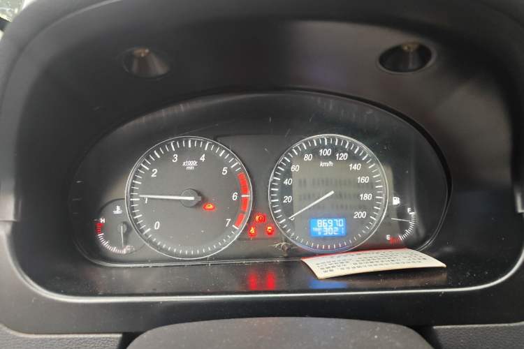 Used BAIC Weiwang M20 2014 1.5L Comfort Version BJ415B Odometer Close Up