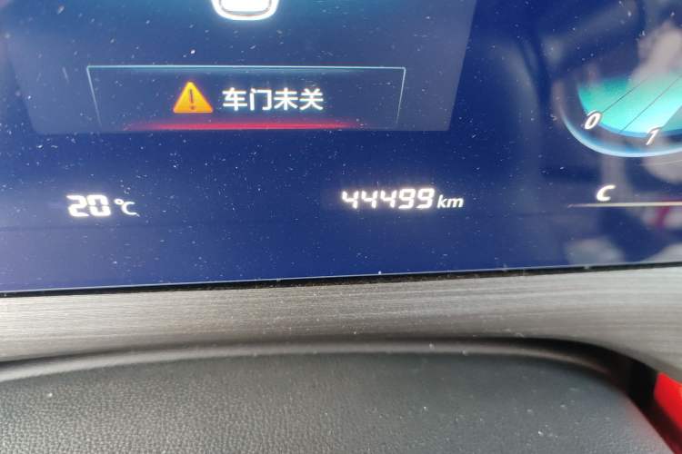 Used CHANGAN CS55PLUS 2021 Blue Whale Edition 1.5T DCT Prestige Model Odometer Close Up