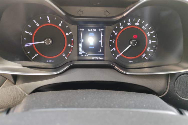 Used Chery Arrizo 5 2016 1.5L Manual Lingrui Edition Odometer Close Up