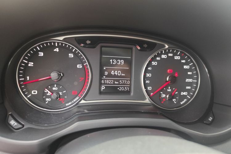 Used Audi A1 2016 30 TFSI Sportback S Line Sports Edition Odometer Close Up