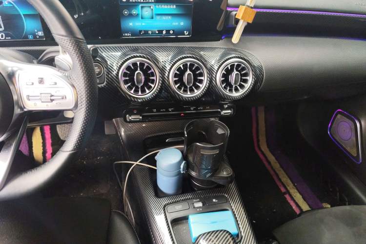 Used Mercedes-Benz A-Class 2019 A 180 L Sport Sedan Audio And AC Panel