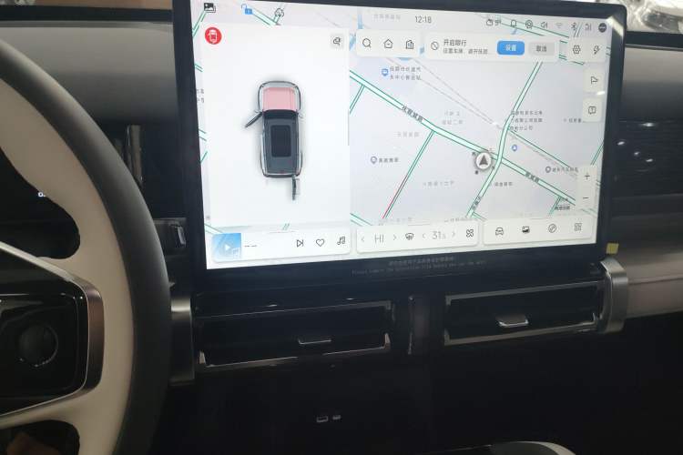 Used iCAR 03 2024 401km Two-Wheel Drive Standard Advanced Version Audio And AC Panel