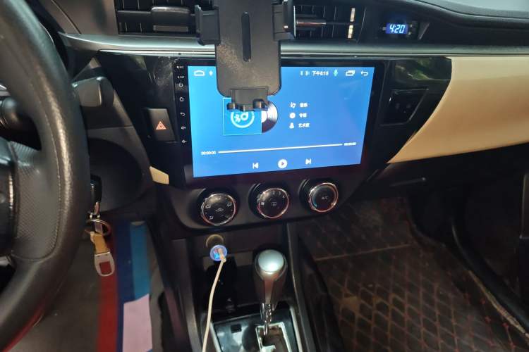 Used Toyota Levin 2016 1.6G CVT Elite Edition Audio And AC Panel