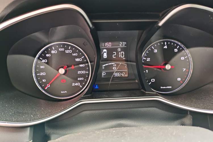 Used MG 6 2017 20T Automatic Luxury Smart Connect Version China V Standard Instrument Cluster