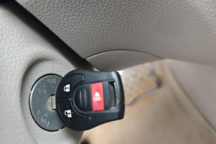 Used Nissan Tiida 2011 1.6L CVT Comfort Model Vehicle Key