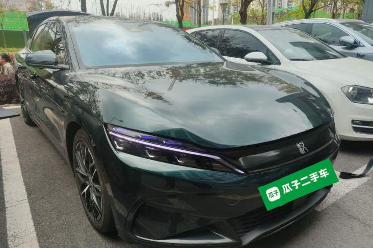 Used BYD Han 2022 EV 610 km All-Wheel-Drive Qianshan Cui Limited Edition
