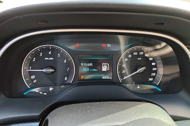 Used Buick GT 2019 15T Dual-Clutch Connected Elite Model China VI Instrument Cluster